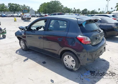 2024 Mitsubishi Mirage Es/Le from USA, damaged, VIN ML32AUHJ5RH000538